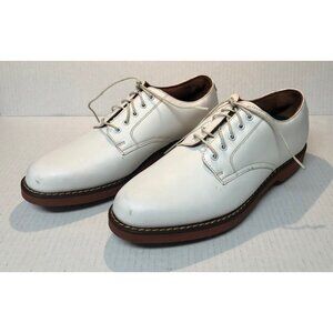 Polo Ralph Lauren white golf shoes spikes M50120 men 8-1/2 Taiwan